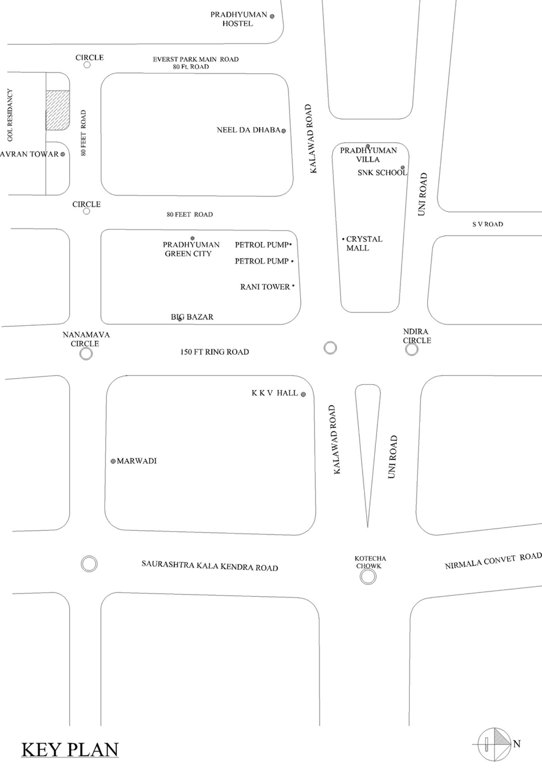 Images for Location Plan of Ladani Group Havlok Towers