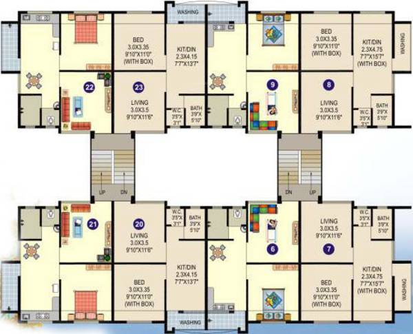 Images for Cluster Plan of Sara Builders Kirti Images for Cluster Plan of Sara Builders Kirti