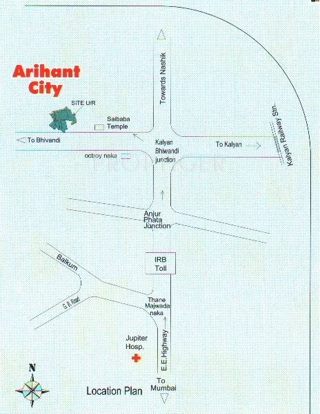 Images for Location Plan of Arihant City