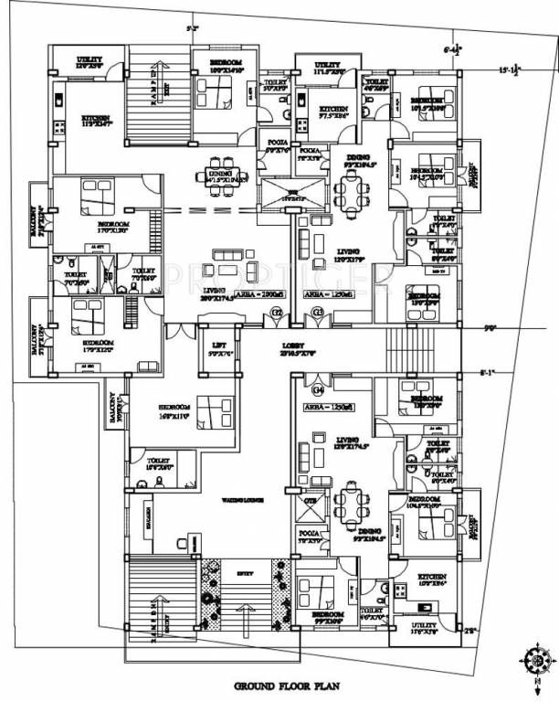 Build Tech Constructions Malars Daffodil Cluster Plan