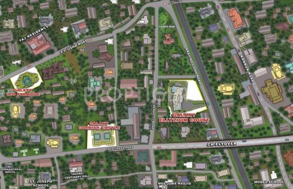 Location Plan ellyzium-court Location Plan