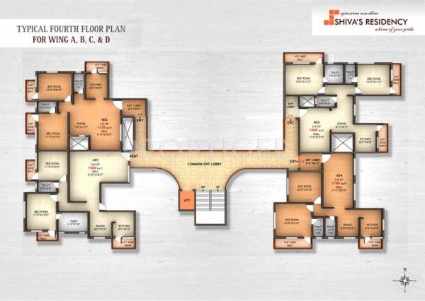 Images for Cluster Plan of Om Shivam Residency