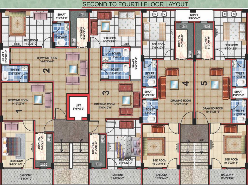 Images for Cluster Plan of APS APS Royal Homes