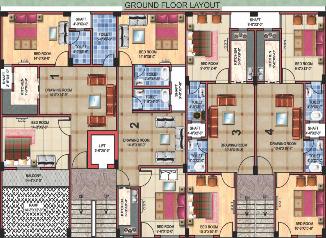 Images for Cluster Plan of APS APS Royal Homes
