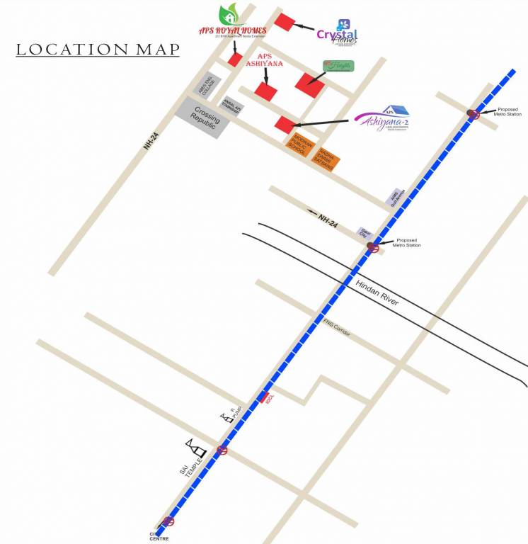 Images for Location Plan of APS APS Royal Homes