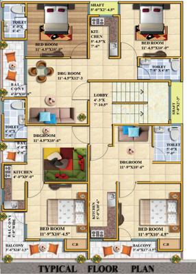 Images for Cluster Plan of Rashi Rashi Homes 1