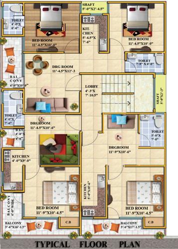 Images for Cluster Plan of Rashi Rashi Homes 1 Images for Cluster Plan of Rashi Rashi Homes 1