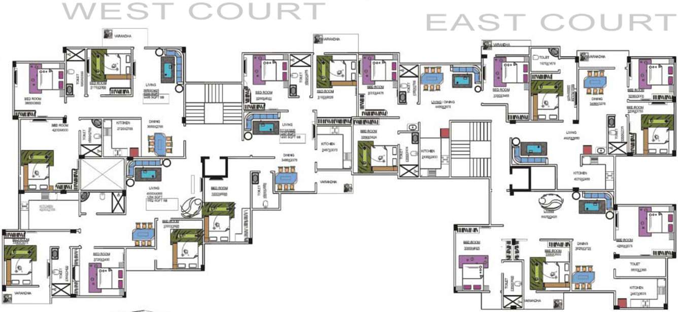 Images for Cluster Plan of Panchnai River View Residency