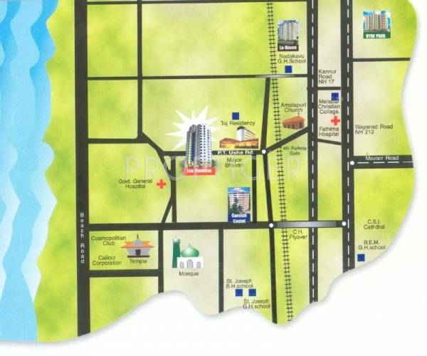 Galaxy Builders Leo Paradise Location Plan