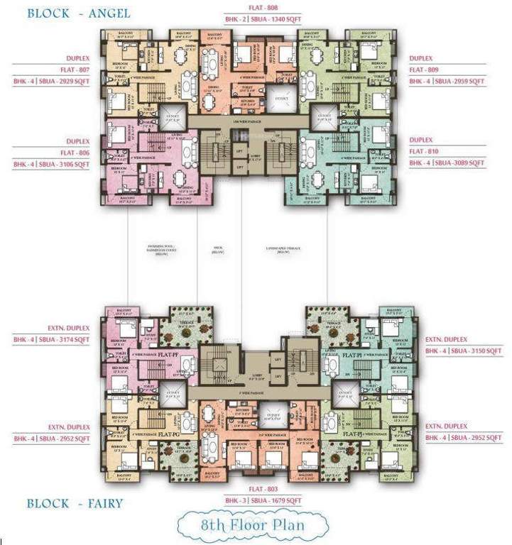  mayfair paradise Images for Cluster Plan of SandeepG Mayfair Paradise
