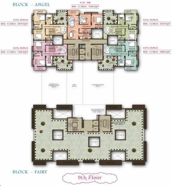  mayfair-paradise Images for Cluster Plan of SandeepG Mayfair Paradise