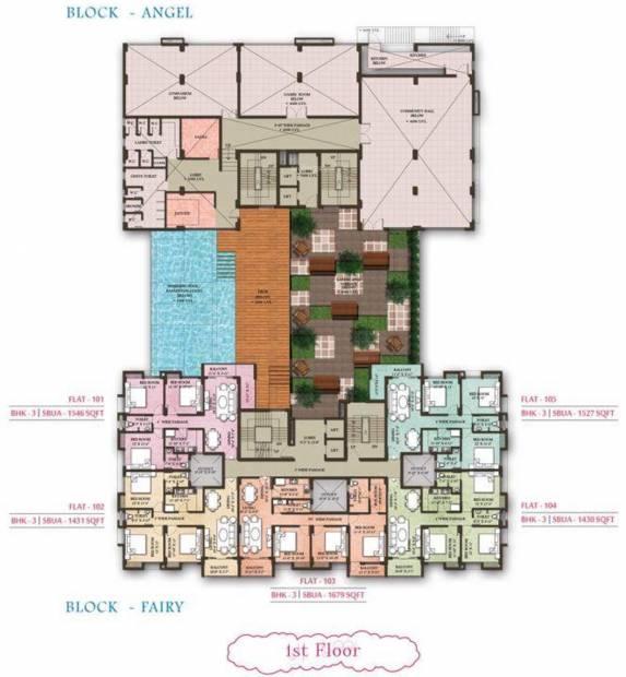  mayfair-paradise Images for Cluster Plan of SandeepG Mayfair Paradise