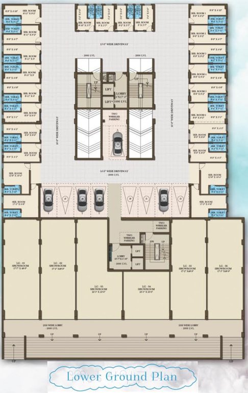  mayfair paradise Images for Cluster Plan of SandeepG Mayfair Paradise