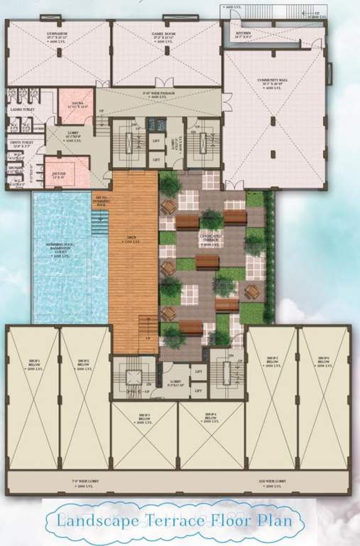  mayfair paradise Images for Cluster Plan of SandeepG Mayfair Paradise