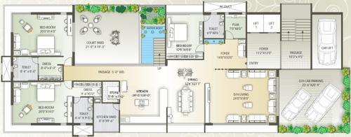 Images for Cluster Plan of Ladani Group Decora Habitat