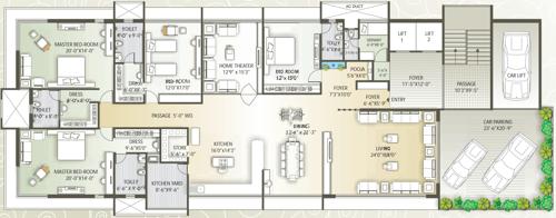 Images for Cluster Plan of Ladani Group Decora Habitat