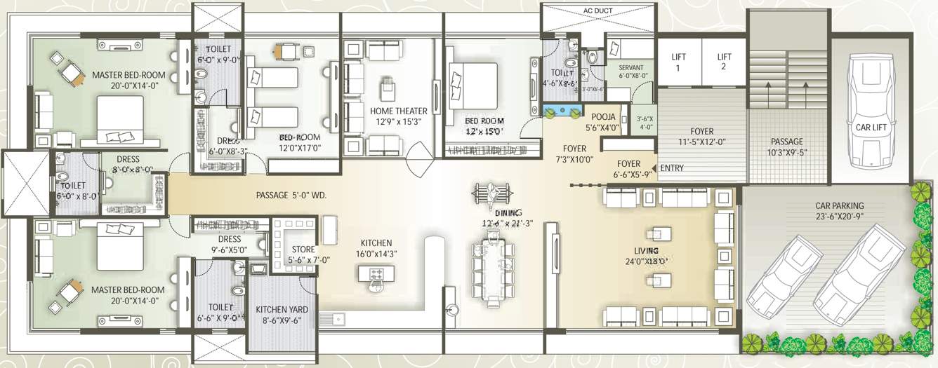 Images for Cluster Plan of Ladani Group Decora Habitat