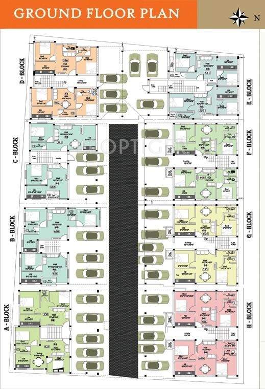Images for Cluster Plan of Navganesh Elegance