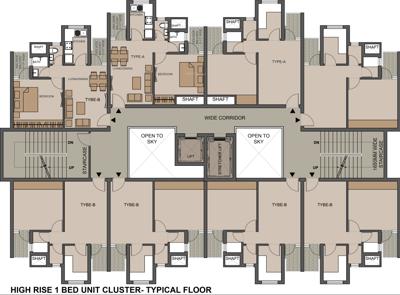  belfair Images for Cluster Plan of Supertech Belfair
