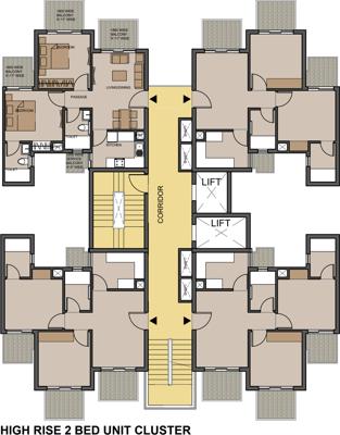  belfair Images for Cluster Plan of Supertech Belfair
