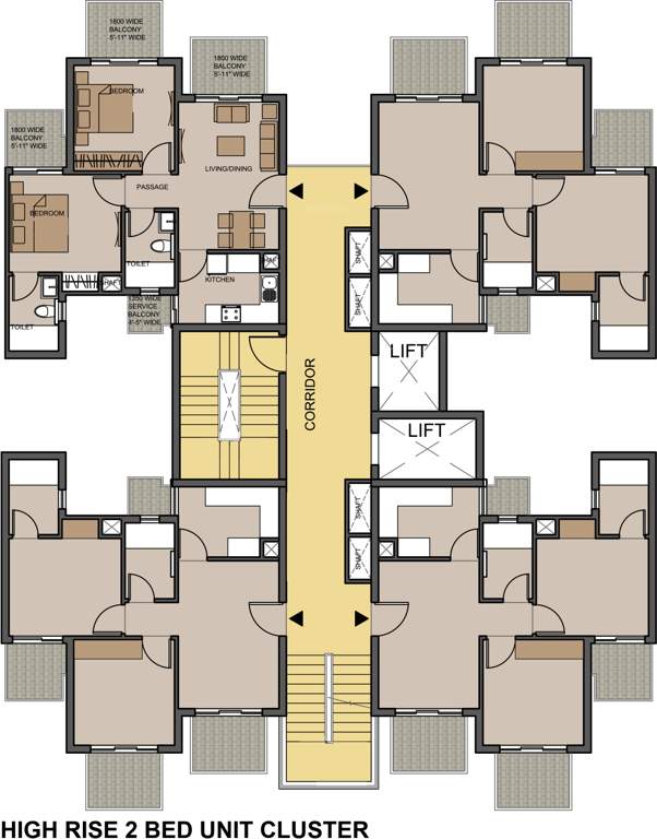 belfair Images for Cluster Plan of Supertech Belfair