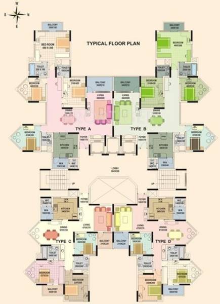 Galaxy Builders Ritz Marina Cluster Plan