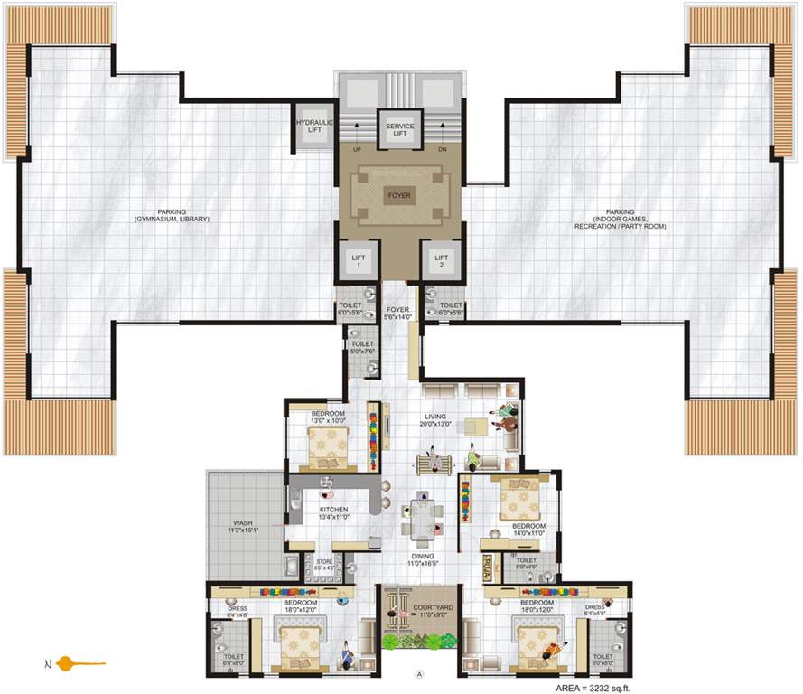 Images for Cluster Plan of Ladani Group Shree Maruti Manor