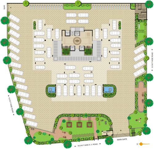 Images for Cluster Plan of Ladani Group Shree Maruti Manor
