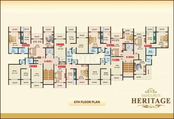  heritage Wing B Cluster Plan