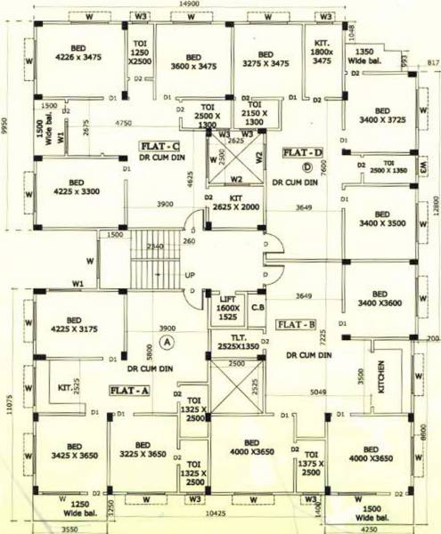 Images for Cluster Plan of HM Group Sitara Apartment