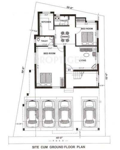 Images for Cluster Plan of VJ Builders and Promoter VJ Lawn