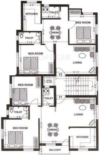 Images for Cluster Plan of VJ Builders and Promoter VJ Lawn
