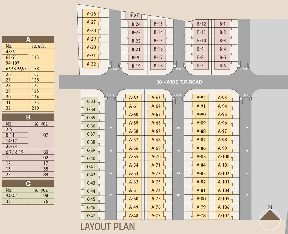 Images for Layout Plan of Dhanraj Asopalav