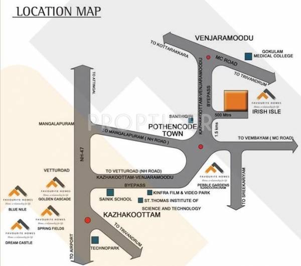 irish-isle Location Plan