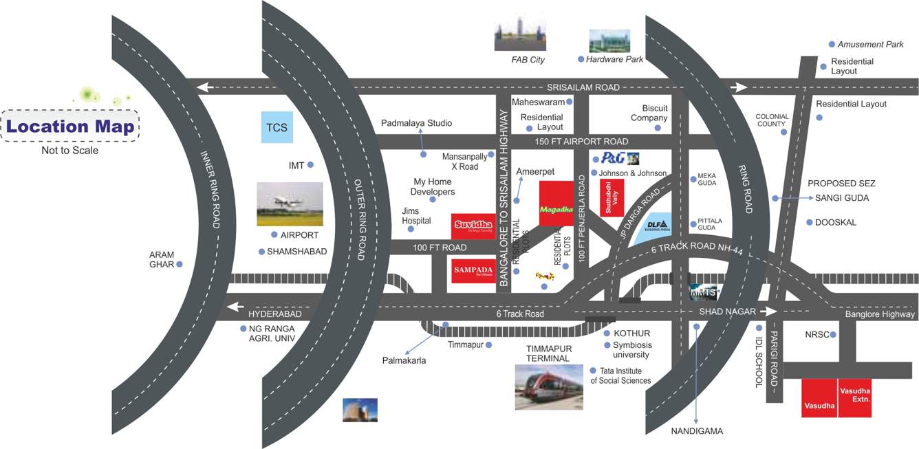 Images for Location Plan of Shathabdhi Suvidha Grand