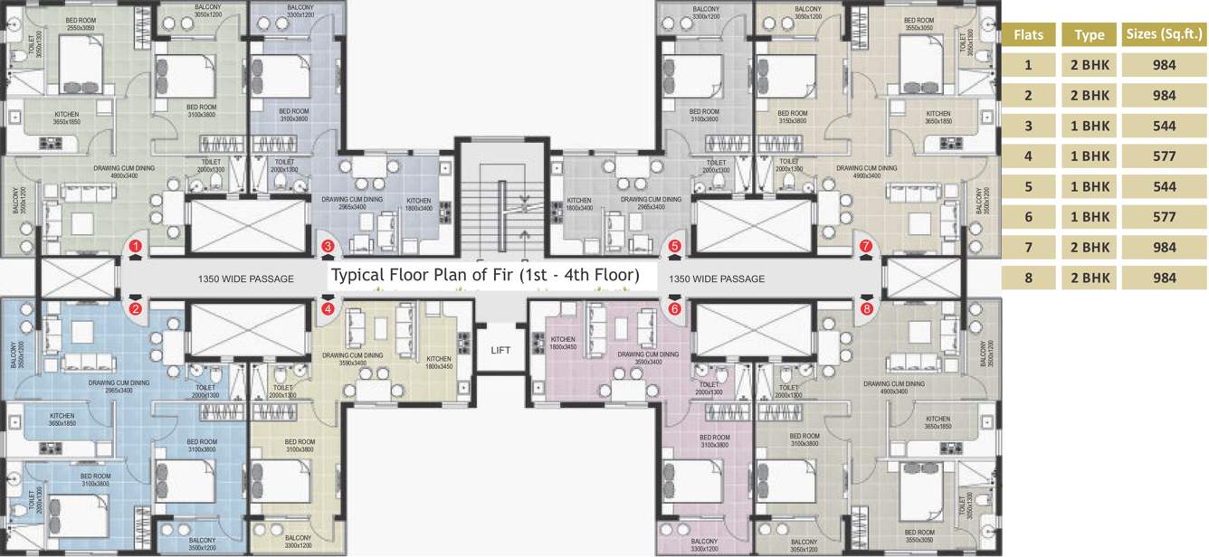 Images for Cluster Plan of SandeepG Mayfair Greens Phase 1