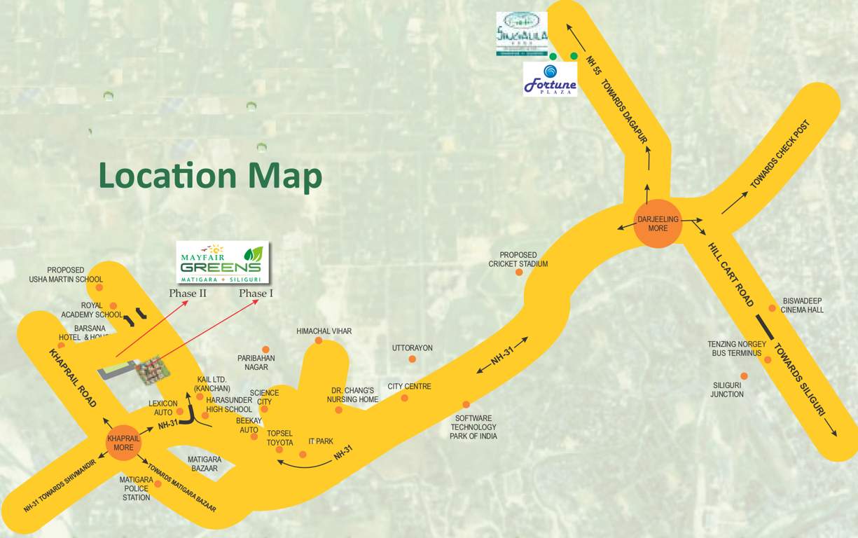 Images for Location Plan of SandeepG Mayfair Greens Phase 1