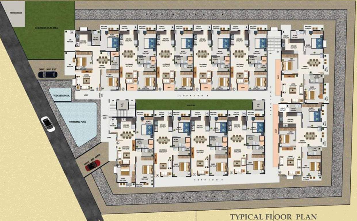 prakash hibiscus Images for Cluster Plan of Vaishnavi Prakash Hibiscus