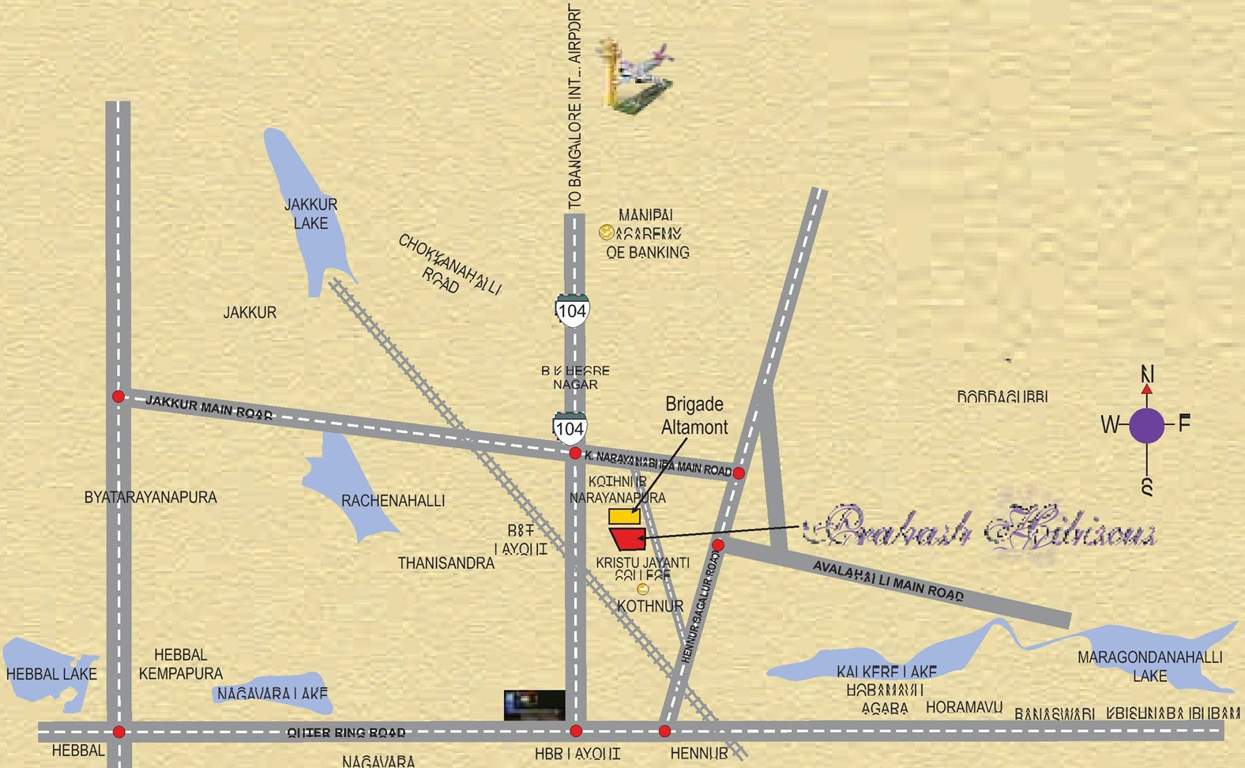 prakash hibiscus Images for Location Plan of Vaishnavi Prakash Hibiscus