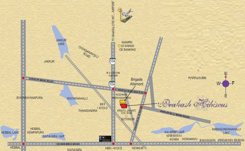  prakash-hibiscus Images for Location Plan of Vaishnavi Prakash Hibiscus
