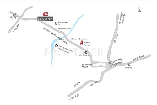 Images for Location Plan of Appaswamy Platina platina Images for Location Plan of Appaswamy Platina