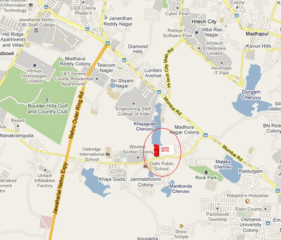 Images for Location Plan of Laqshya IT Heights