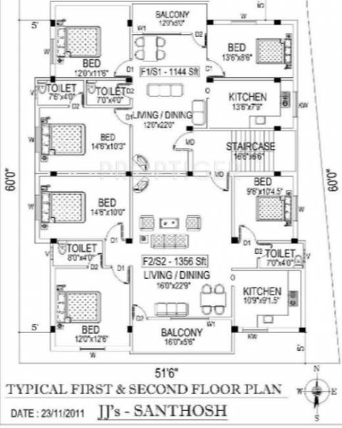 Images for Cluster Plan of JJ Homes JJ Santhosh