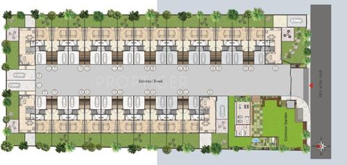  villa Images for Layout Plan of Akshar Villa