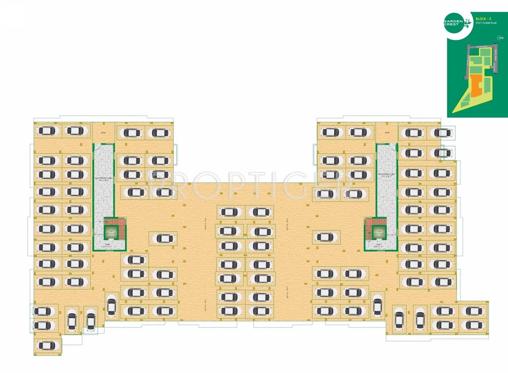Images for Cluster Plan of Appaswamy Garden Crest