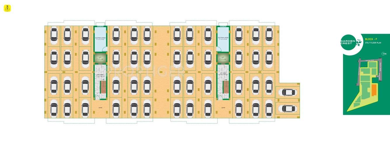 Images for Cluster Plan of Appaswamy Garden Crest