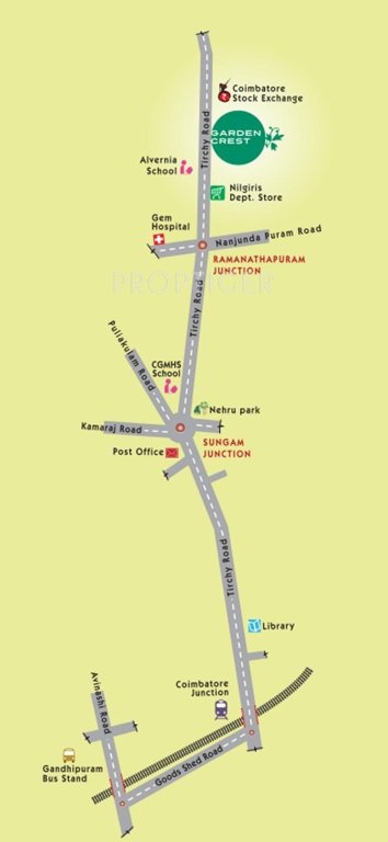 Images for Location Plan of Appaswamy Garden Crest