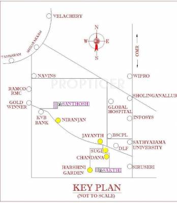 Images for Location Plan of JJ Homes JJ Shakthi