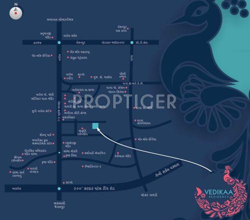  vedikaa-residency Images for Location Plan of Dharma Vedikaa Residency