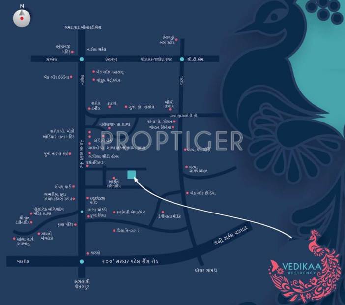  vedikaa-residency Images for Location Plan of Dharma Vedikaa Residency